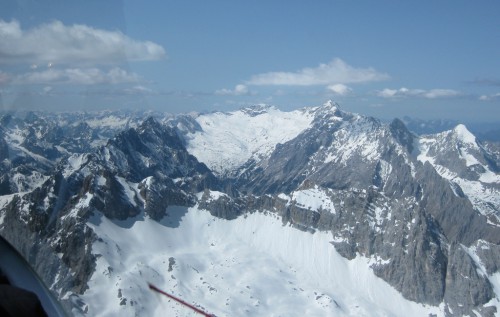 Blick auf die Zugspitze